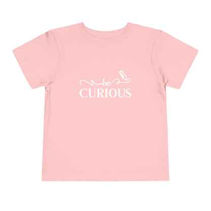 Be Curious with Acton Lakewood on Back Toddler Short Sleeve Tee