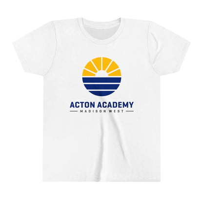 Acton Madison West blue/yellow Youth Short Sleeve Tee