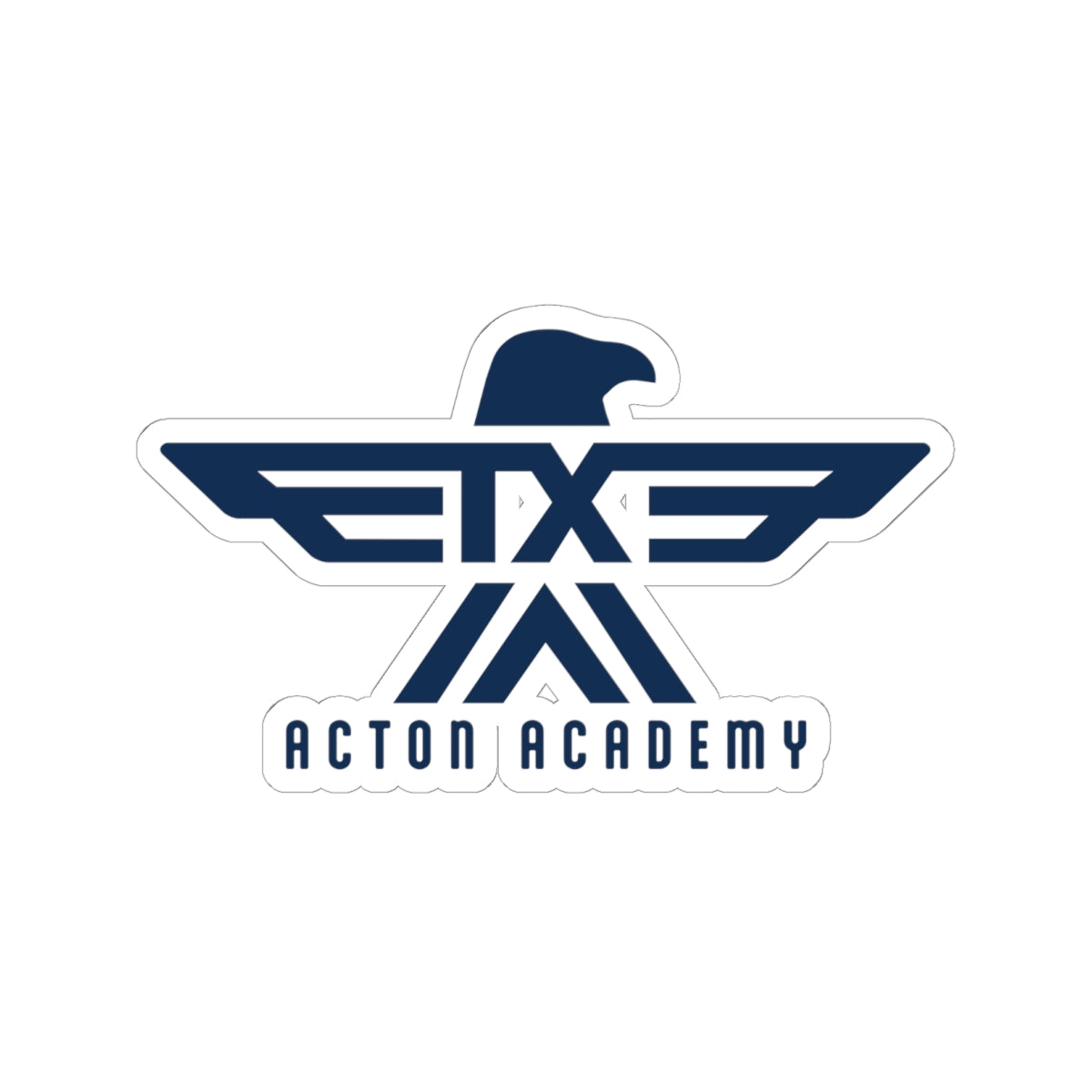 Acton CyFair Retro logo Kiss-Cut Stickers