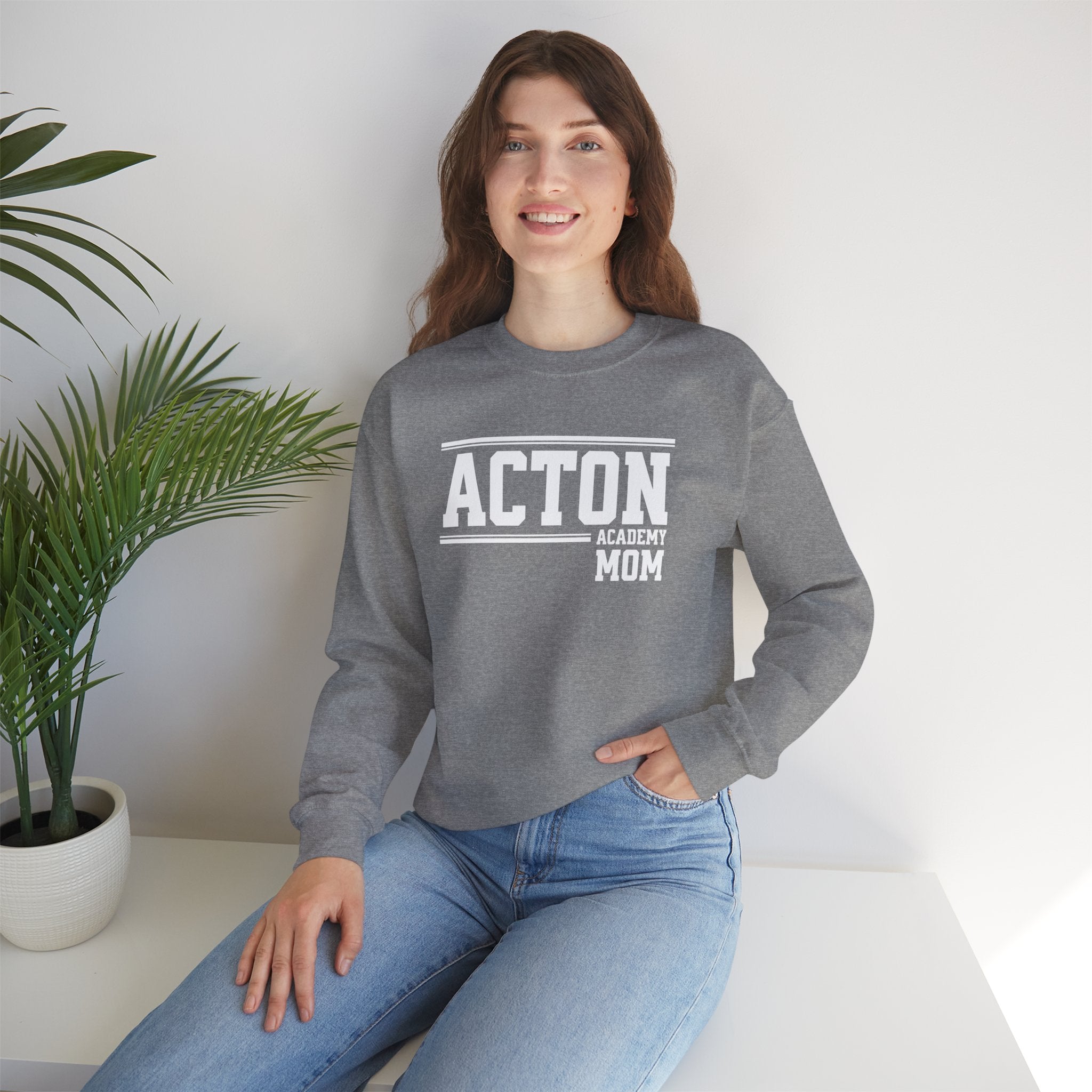 Acton Mom Unisex Heavy Blend™ Crewneck Sweatshirt – Acton Spirit Shop