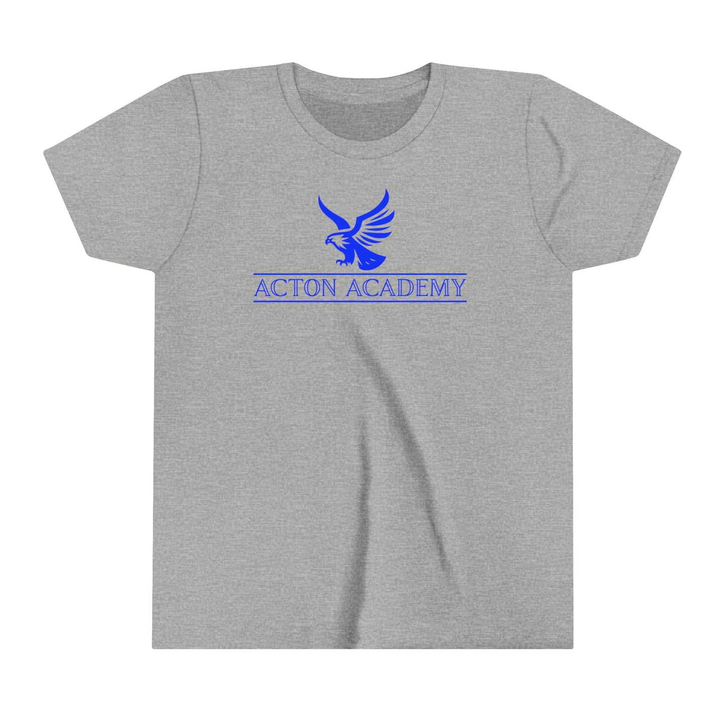 Acton Blue Logo Youth Short Sleeve Tee