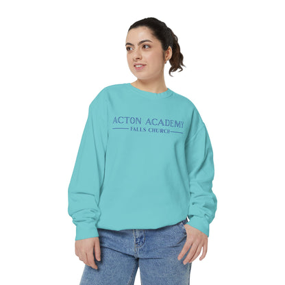 Acton Academy Falls Church Unisex Garment-Dyed Sweatshirt