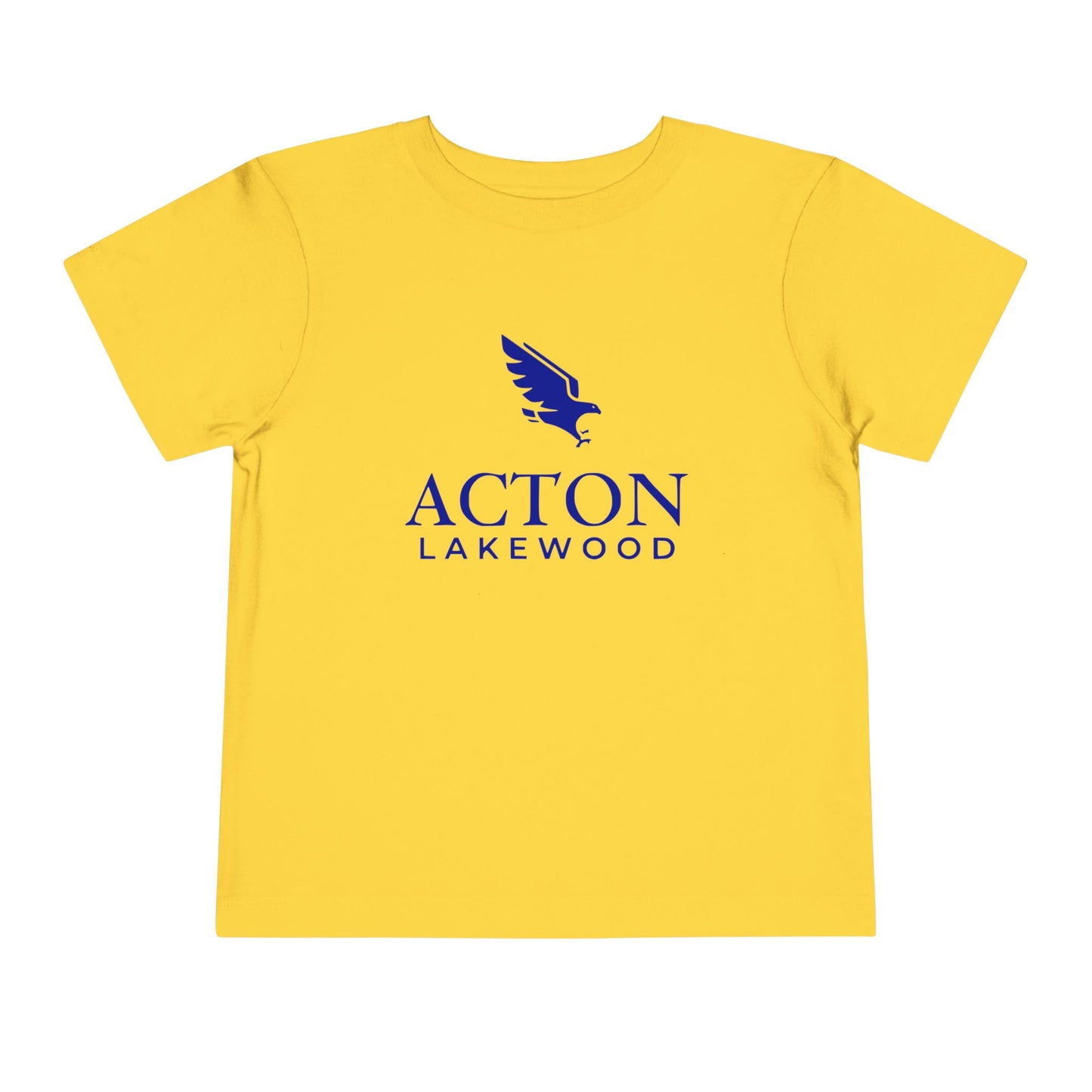 Acton Lakewood with Blue Logo Toddler Short Sleeve Tee