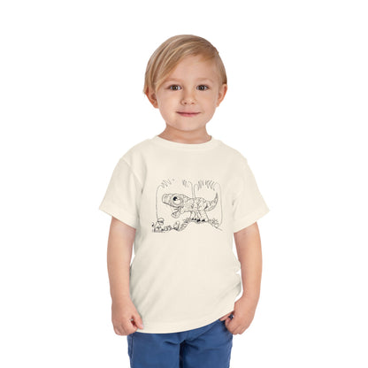Toddler Tee - Ronin Inspired Dinosaur