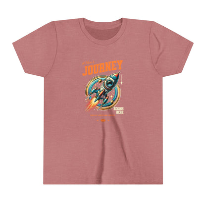 A Hero's Journey Rocket Youth Short Sleeve Tee