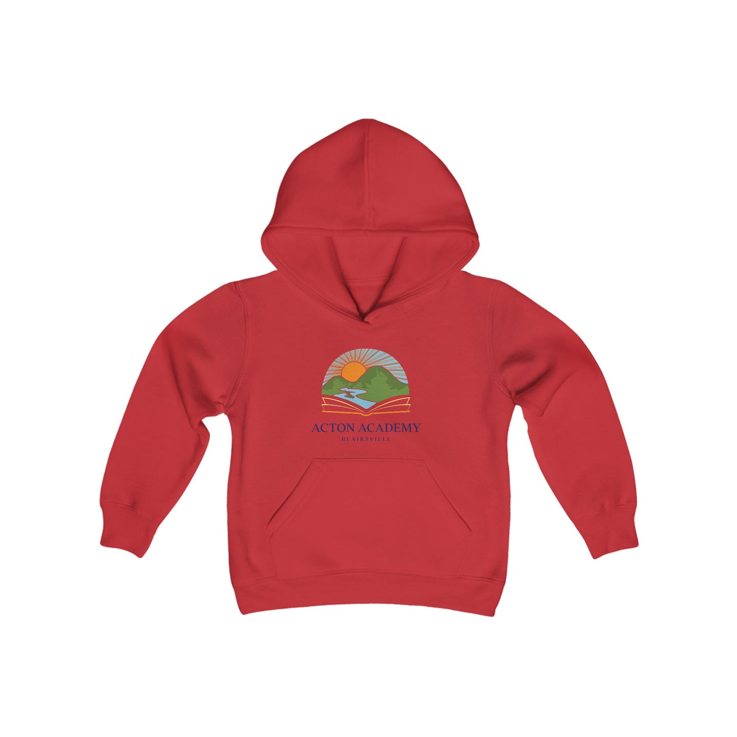 Acton Blairsville Youth Heavy Blend Hooded Sweatshirt