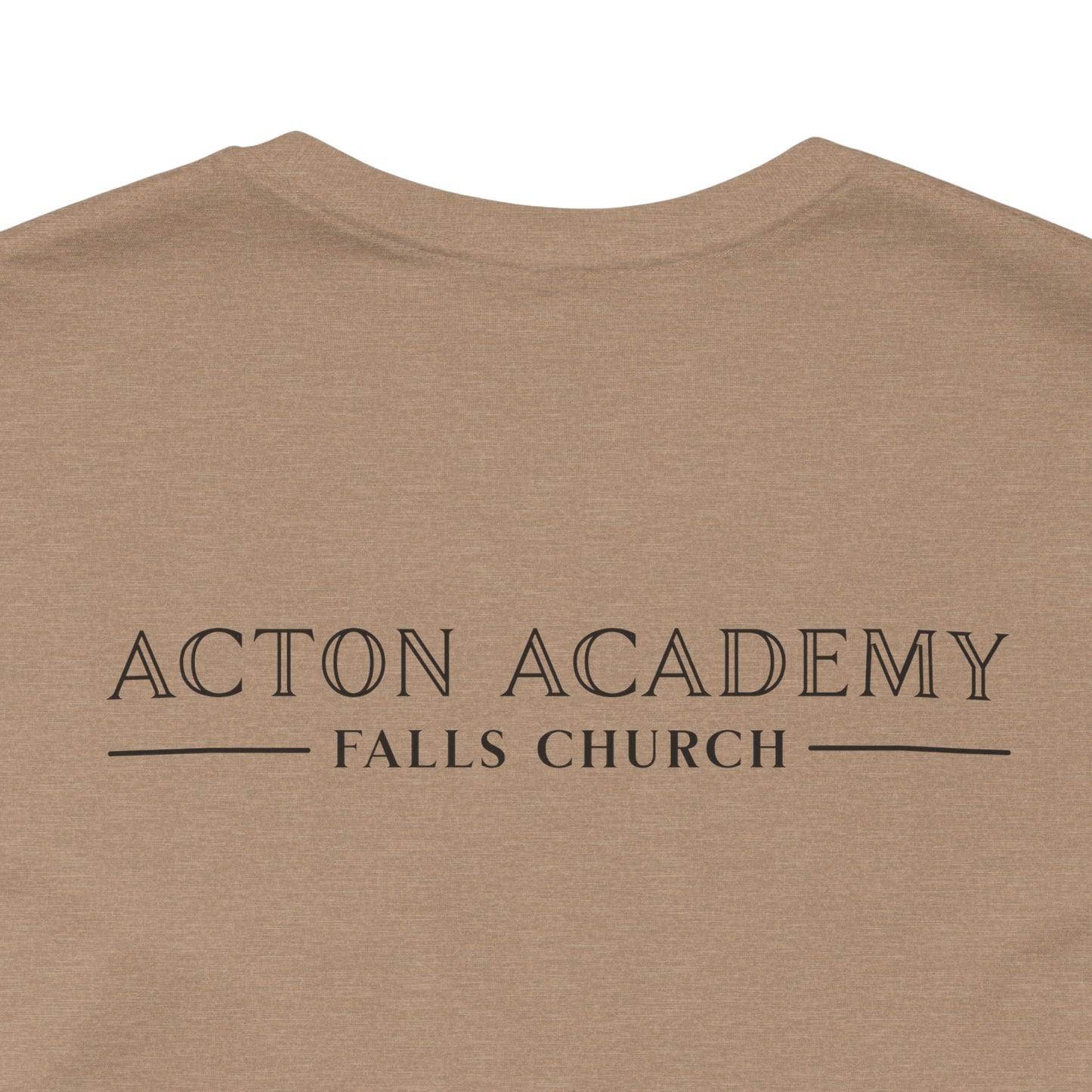 Guide definition with Falls Church on back Jersey Short Sleeve Tee