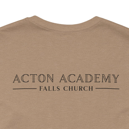 Guide definition with Falls Church on back Jersey Short Sleeve Tee