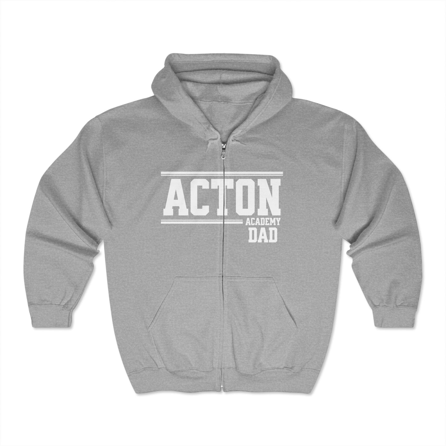 Acton Dad Unisex Heavy Blend™ Full Zip Hooded Sweatshirt