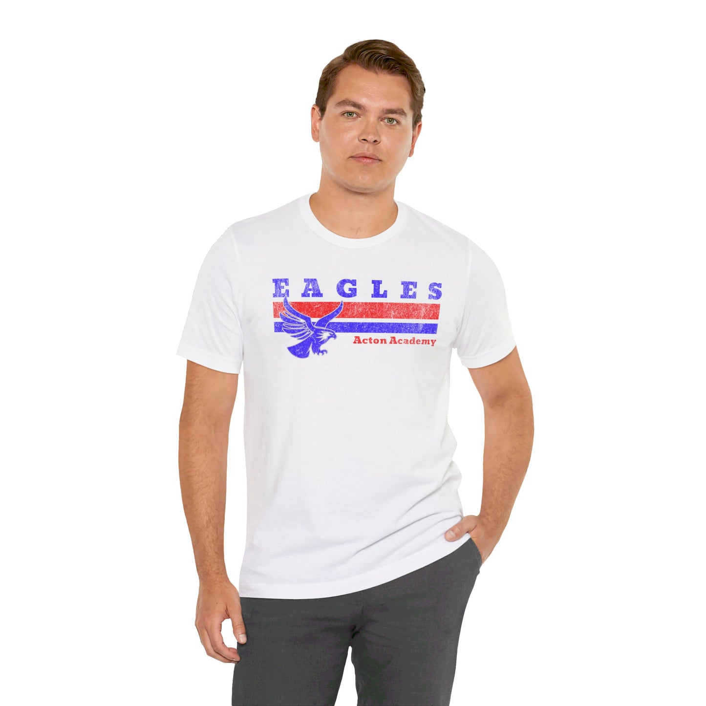 Acton Academy Eagles Unisex Jersey Short Sleeve Tee