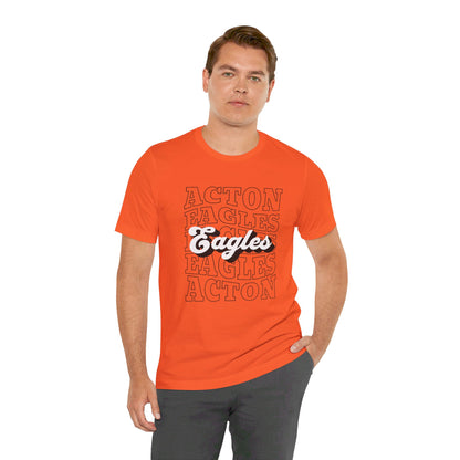 Acton Eagles Spirit T-Shirt Unisex Jersey Short Sleeve