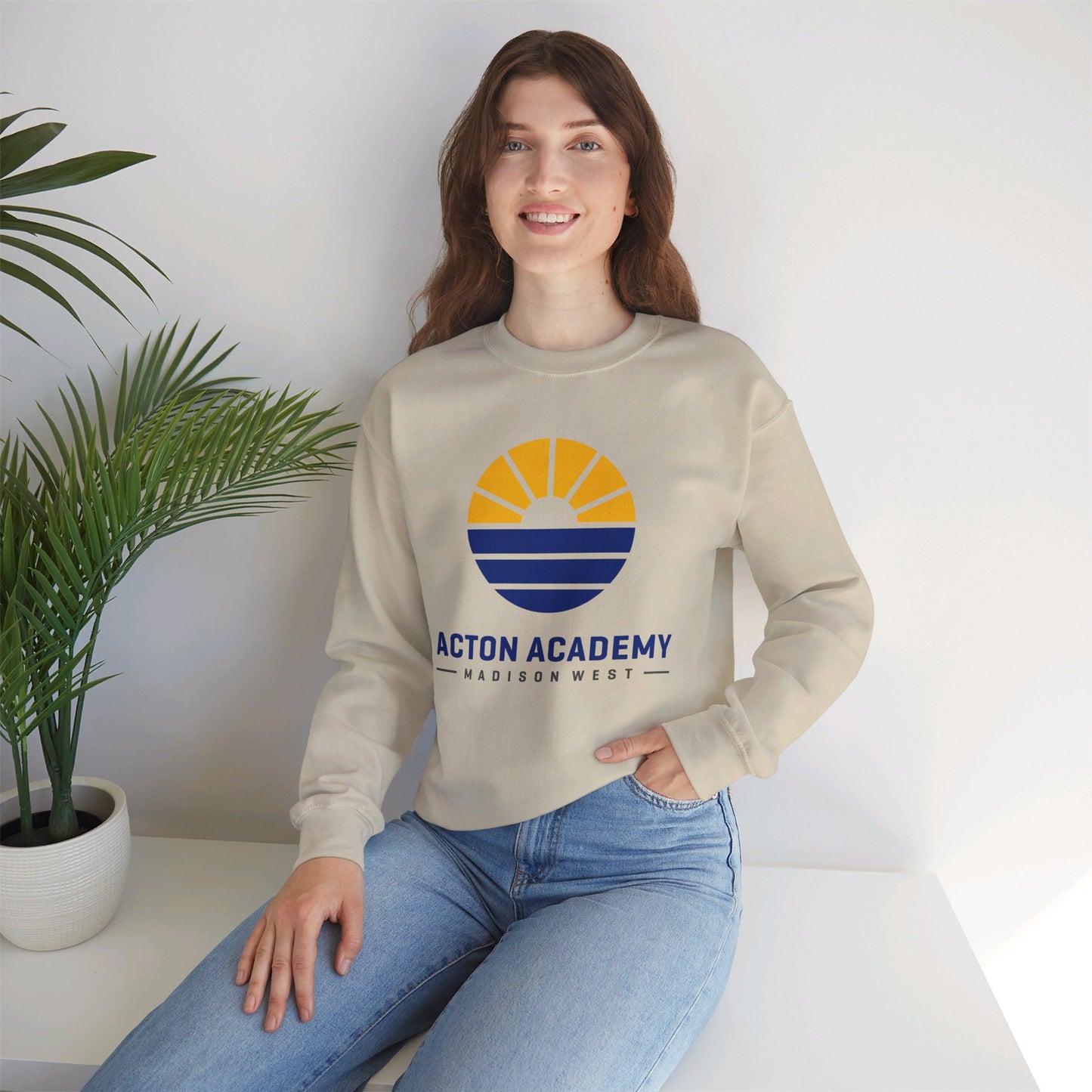 Acton Academy Madison West Unisex Heavy Blend™ Crewneck Sweatshirt