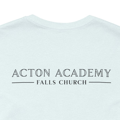 Guide definition with Falls Church on back Jersey Short Sleeve Tee