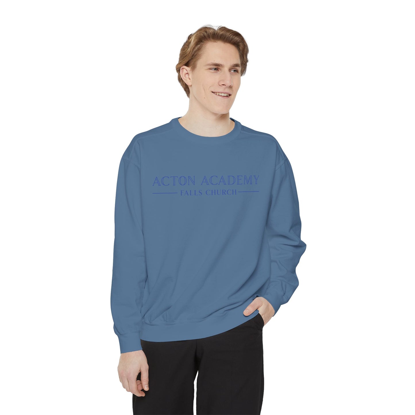 Acton Academy Falls Church Unisex Garment-Dyed Sweatshirt