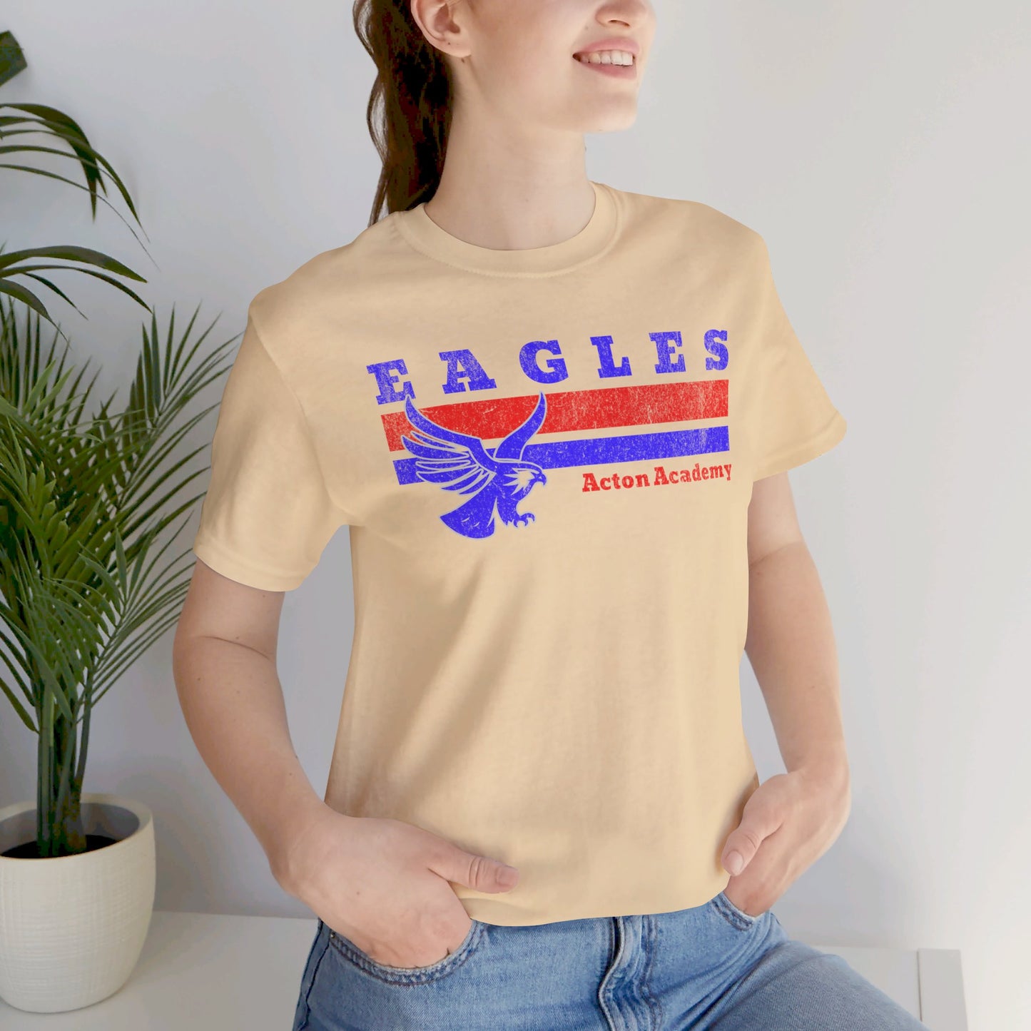 Acton Academy Eagles Unisex Jersey Short Sleeve Tee