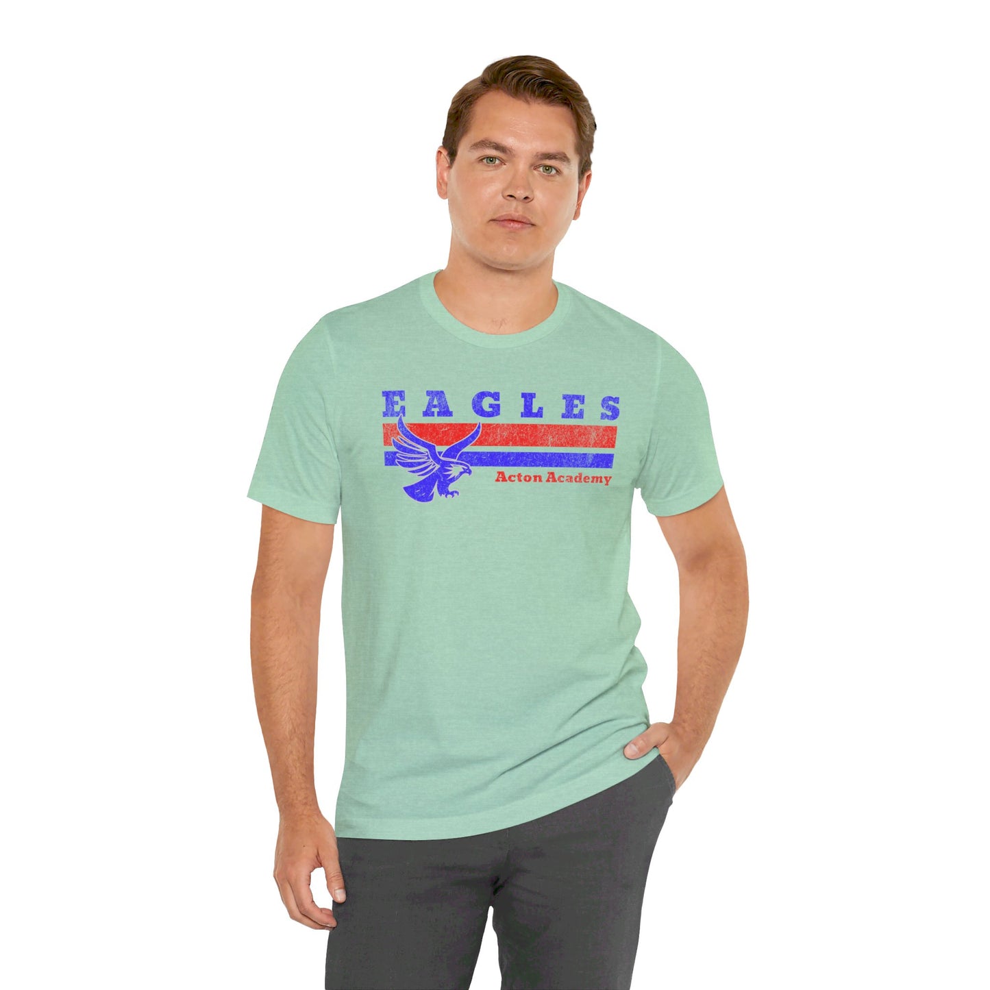 Acton Academy Eagles Unisex Jersey Short Sleeve Tee