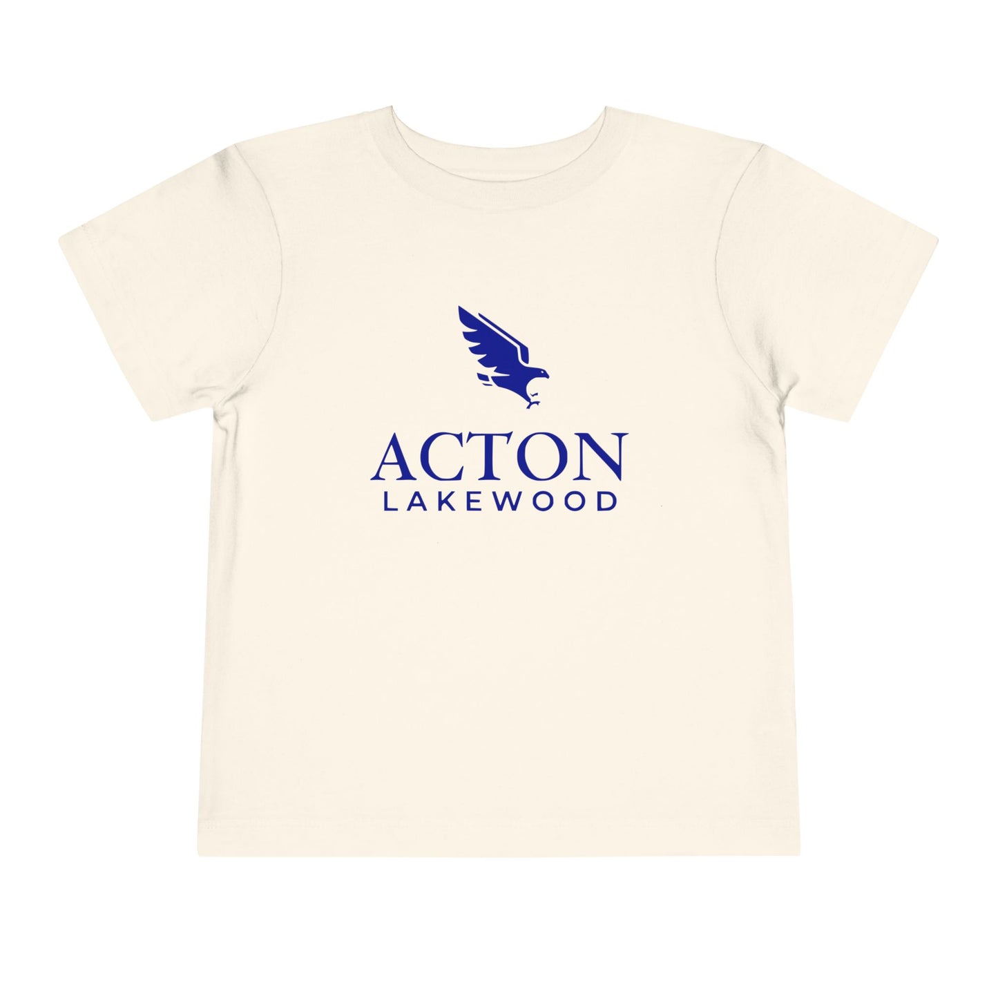 Acton Lakewood with Blue Logo Toddler Short Sleeve Tee