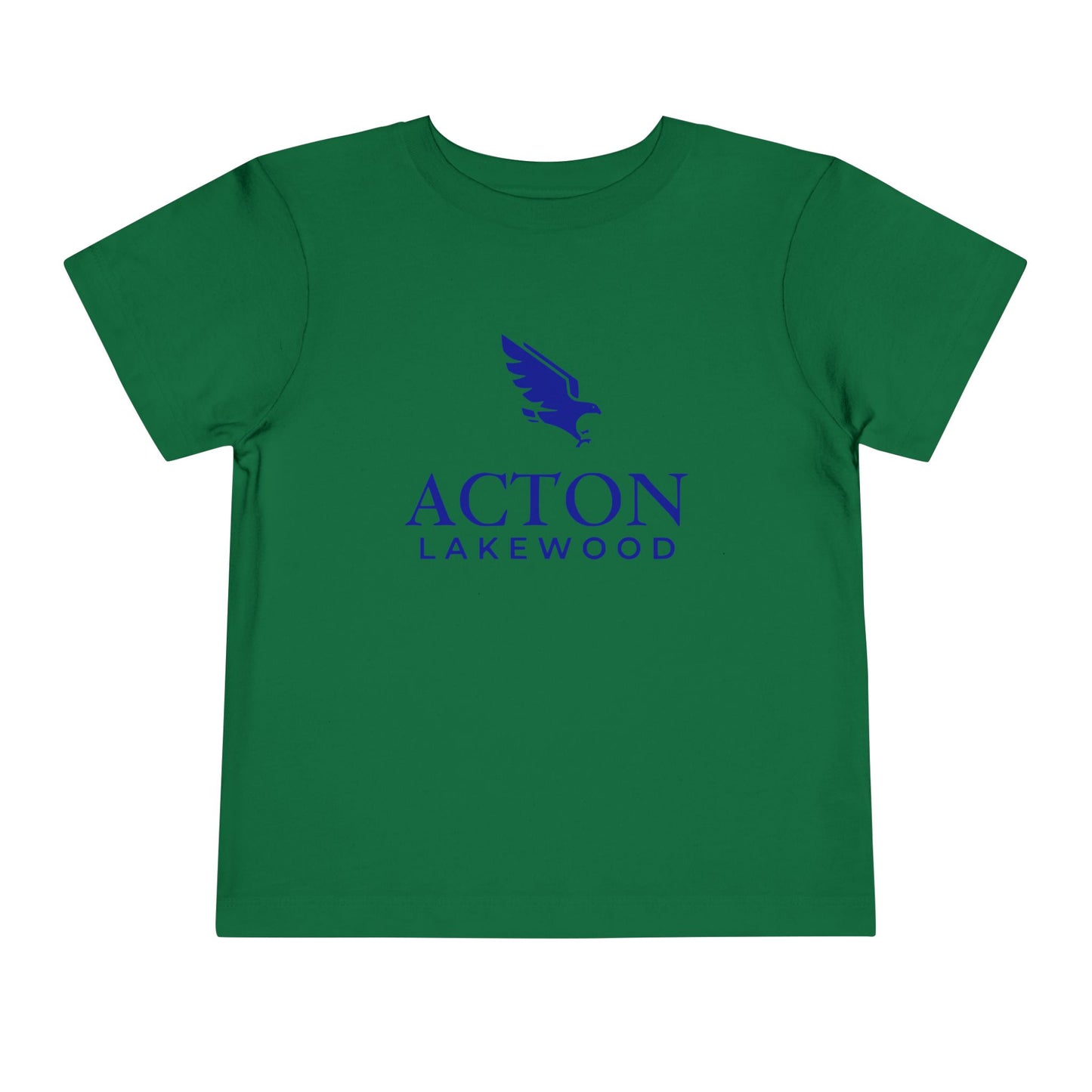 Acton Lakewood with Blue Logo Toddler Short Sleeve Tee