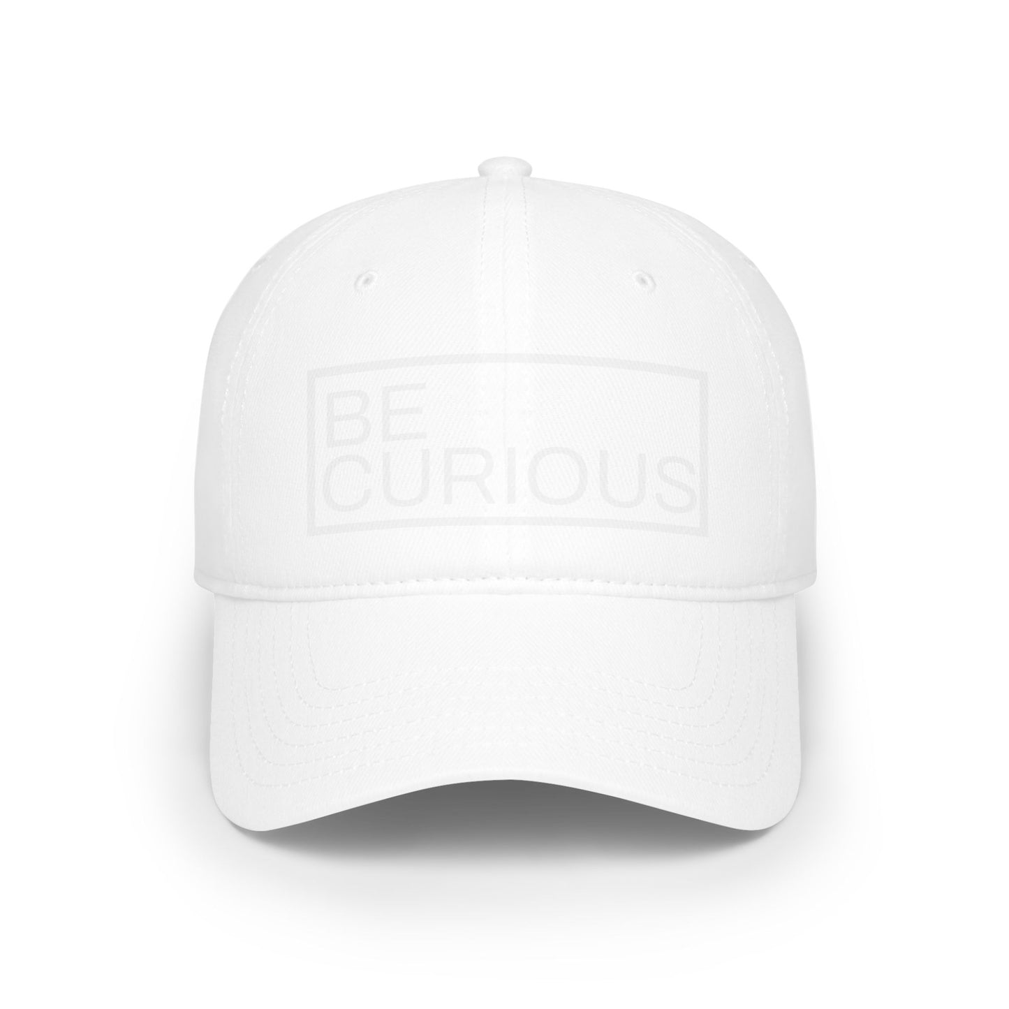 Be Curious Low Profile Baseball Cap