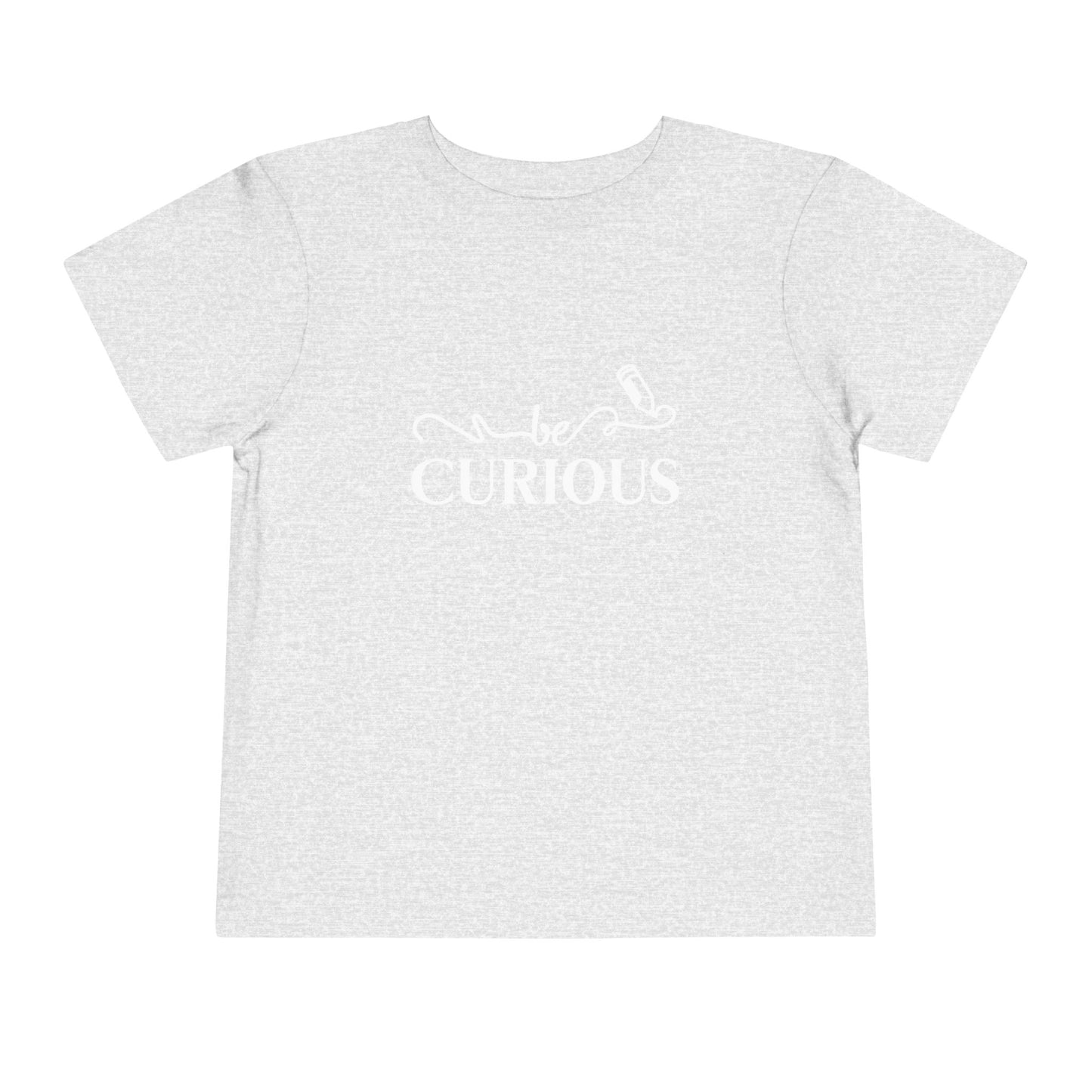 Be Curious with Acton Lakewood on Back Toddler Short Sleeve Tee