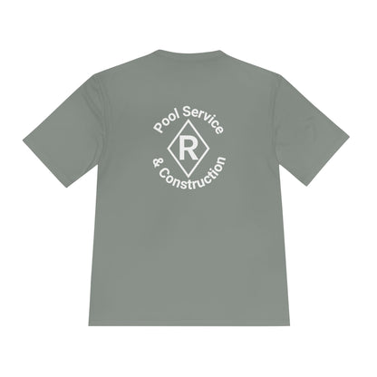 Unisex Moisture Wicking Tee - Pool Service & Construction Graphic Tee