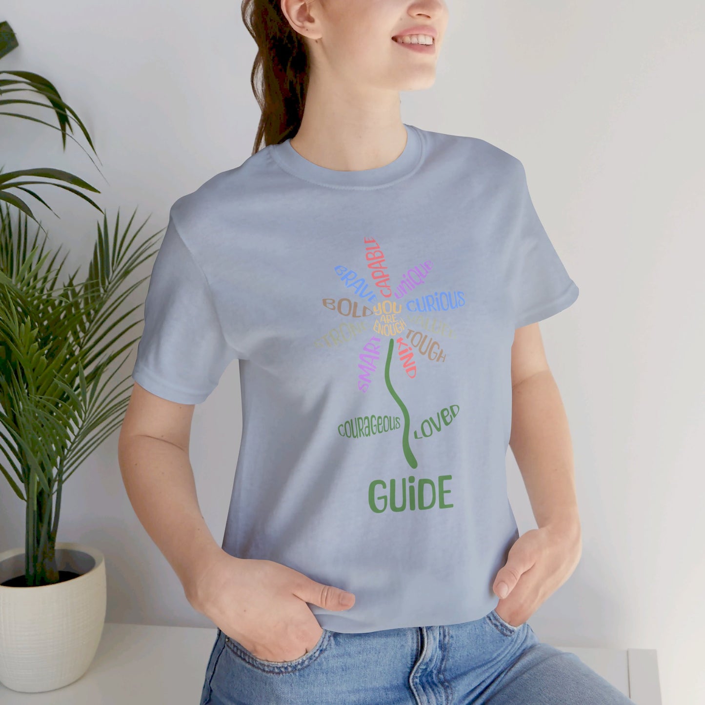 Guide Flower Unisex Jersey Short Sleeve Tee