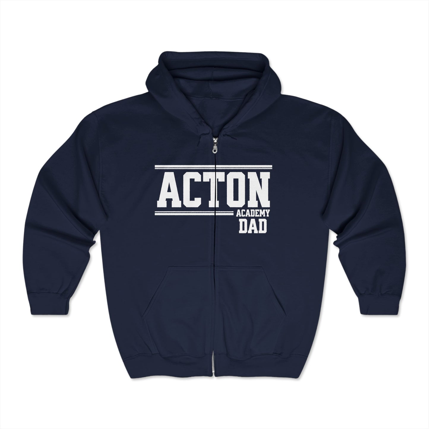 Acton Dad Unisex Heavy Blend™ Full Zip Hooded Sweatshirt