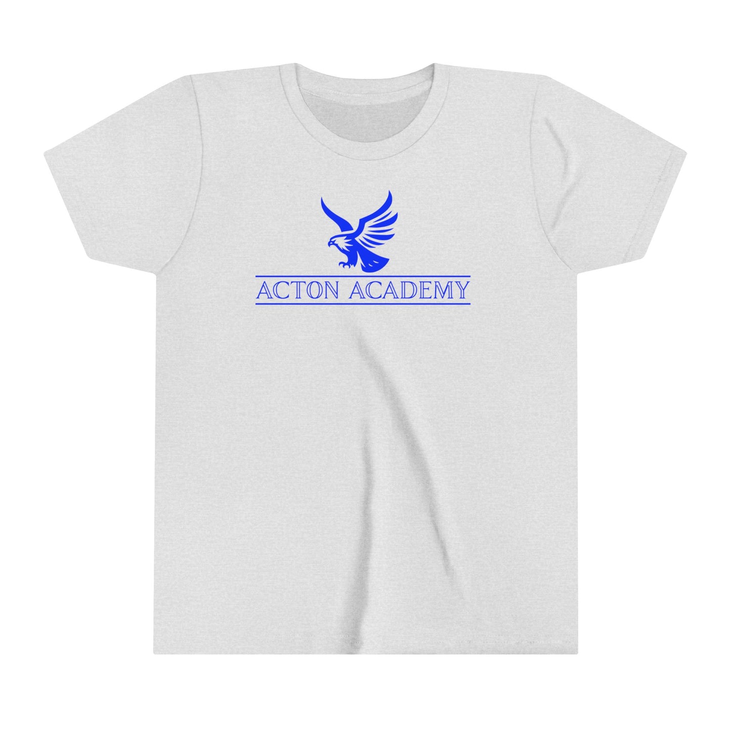 Acton Blue Logo Youth Short Sleeve Tee