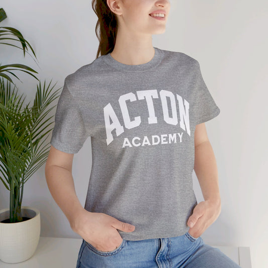 Acton Academy Plain Unisex Jersey Short Sleeve Tee