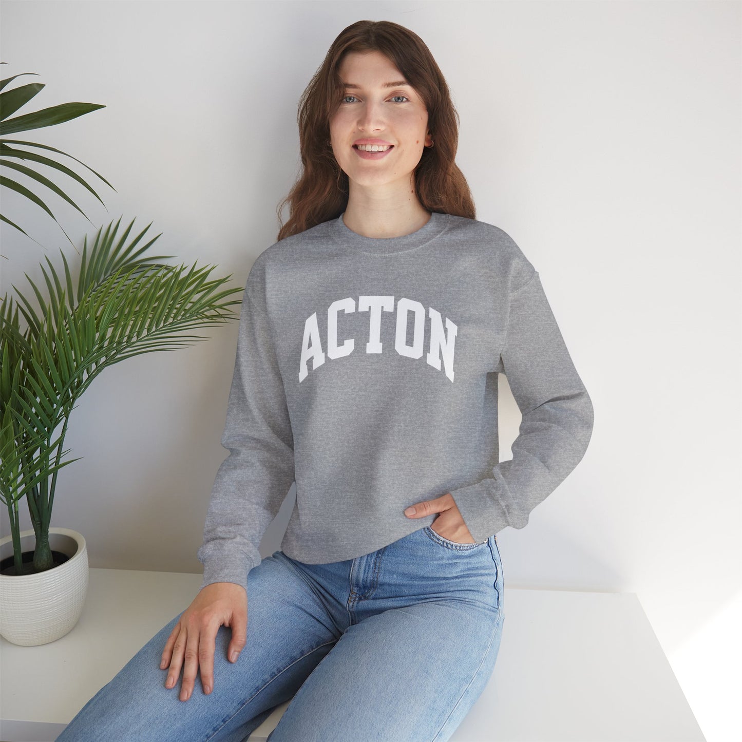 Simple Acton Unisex Heavy Blend™ Crewneck Sweatshirt