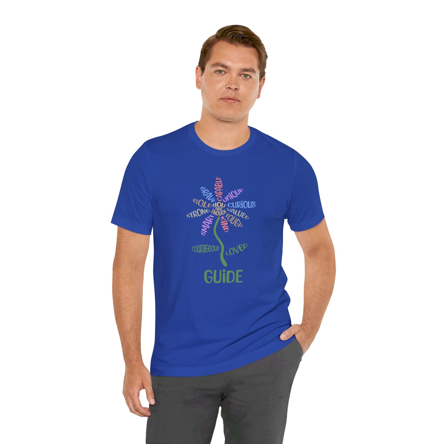 Guide Flower Unisex Jersey Short Sleeve Tee