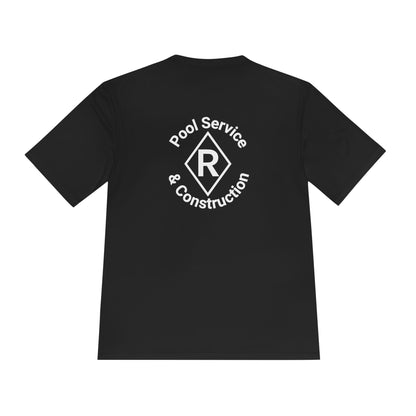 Unisex Moisture Wicking Tee - Pool Service & Construction Graphic Tee