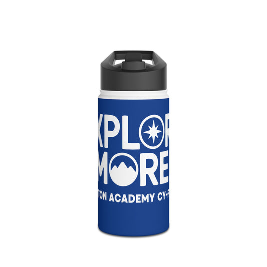 Acton CyFair Stainless Steel Water Bottle, Standard Lid