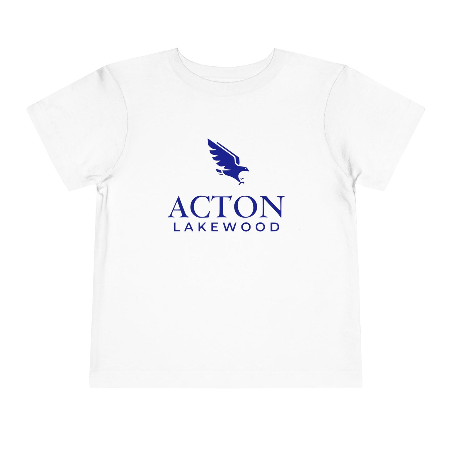 Acton Lakewood with Blue Logo Toddler Short Sleeve Tee