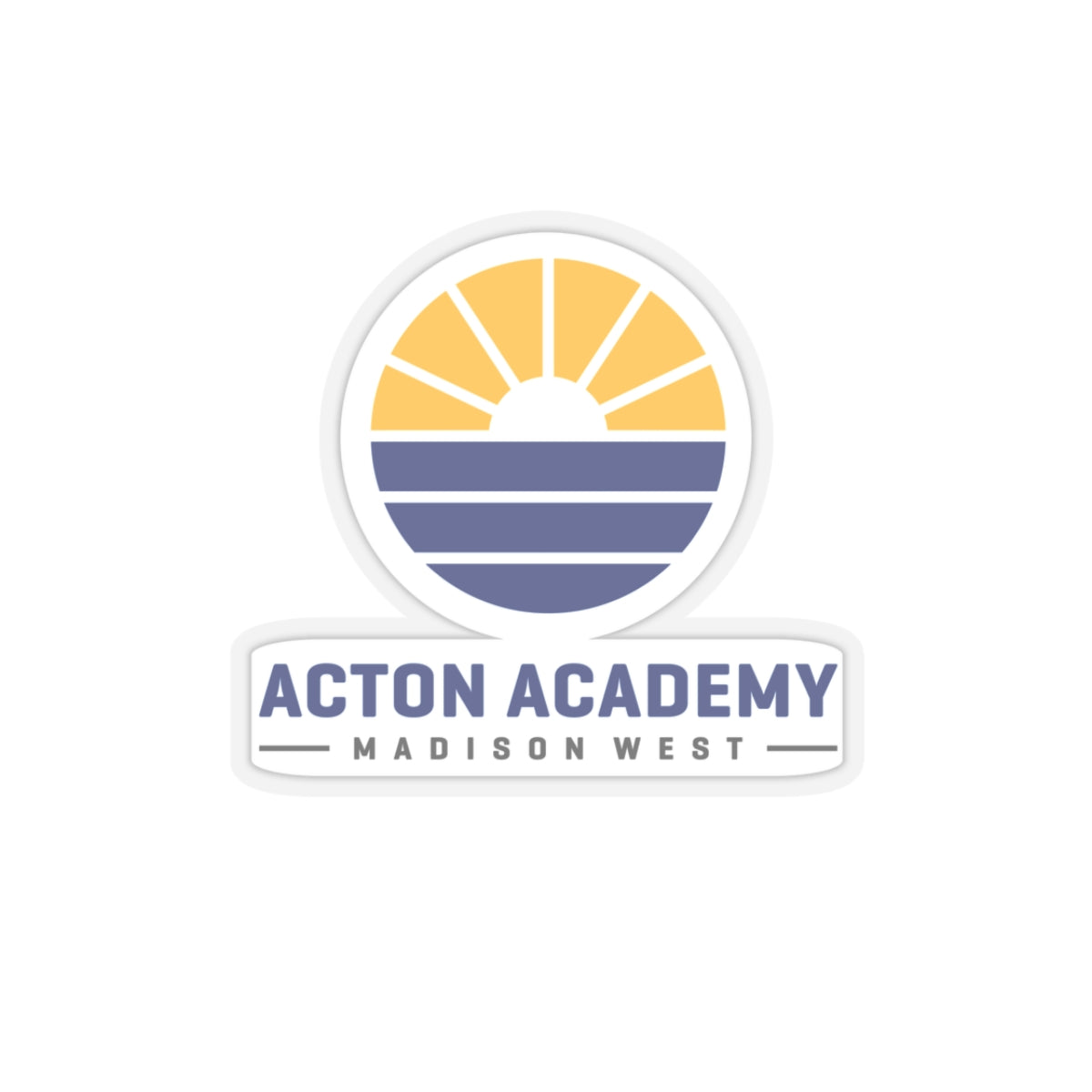 Acton Academy Madison West Kiss-Cut Stickers