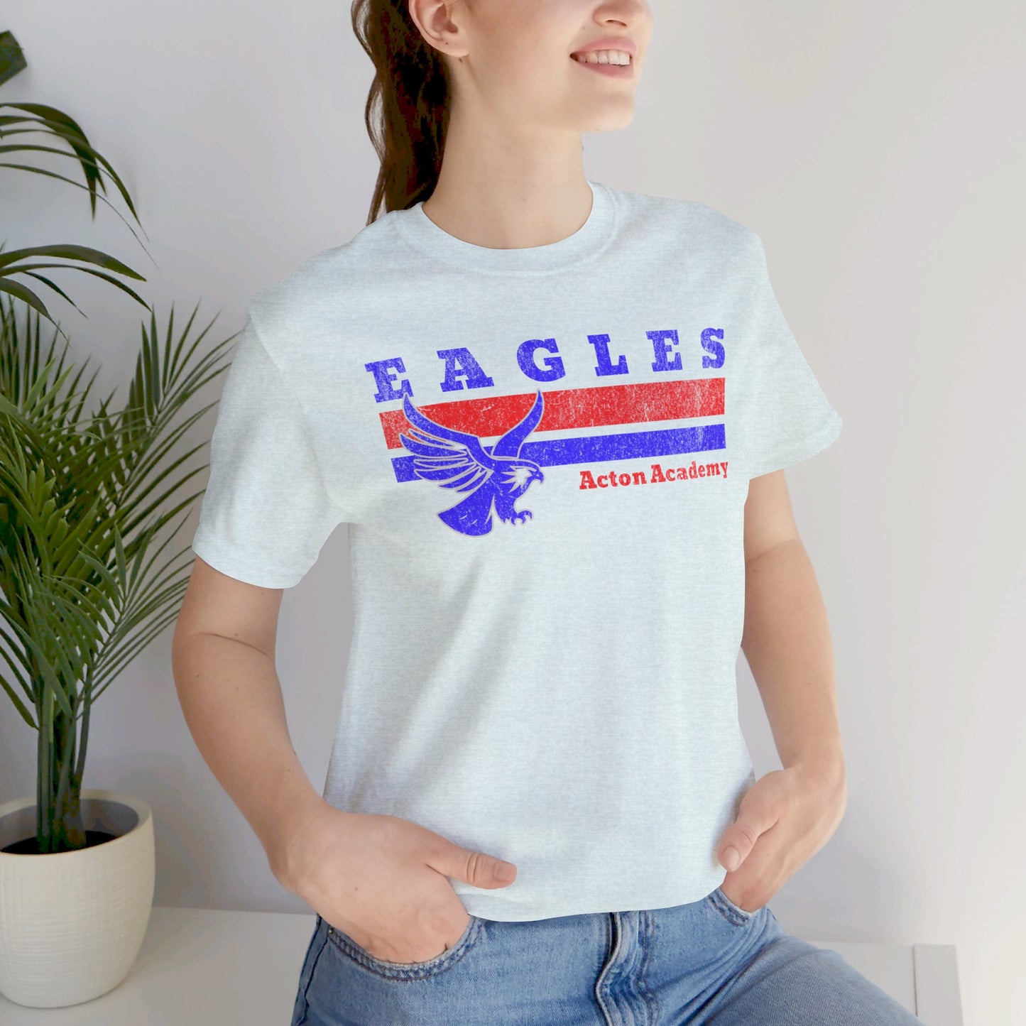 Acton Academy Eagles Unisex Jersey Short Sleeve Tee