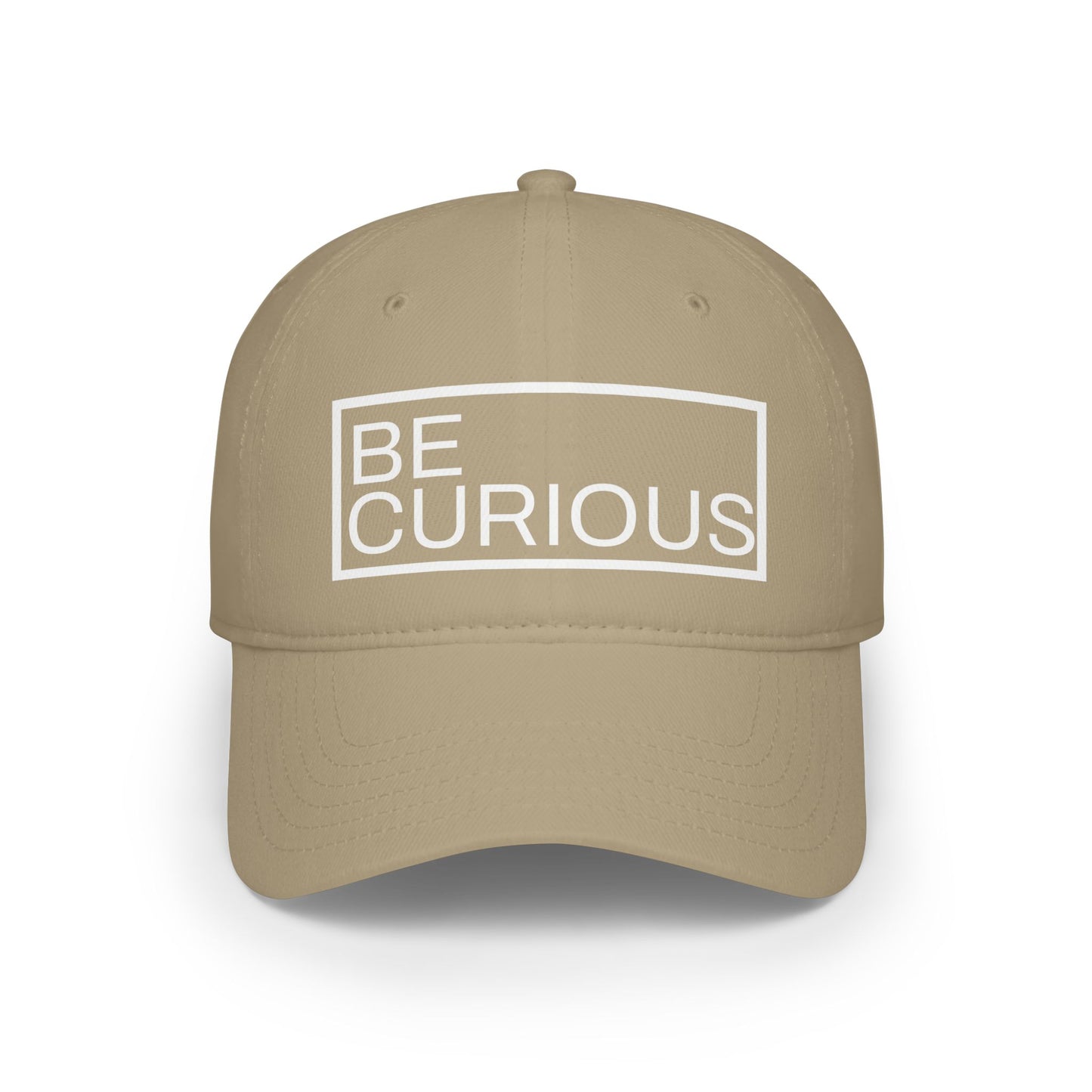 Be Curious Low Profile Baseball Cap