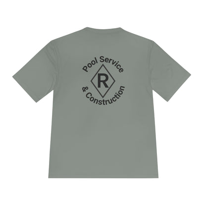 Unisex Pool Service Tee - Moisture Wicking Performance Shirt