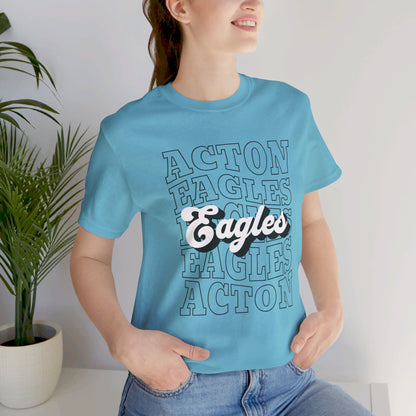 Acton Eagles Spirit T-Shirt Unisex Jersey Short Sleeve