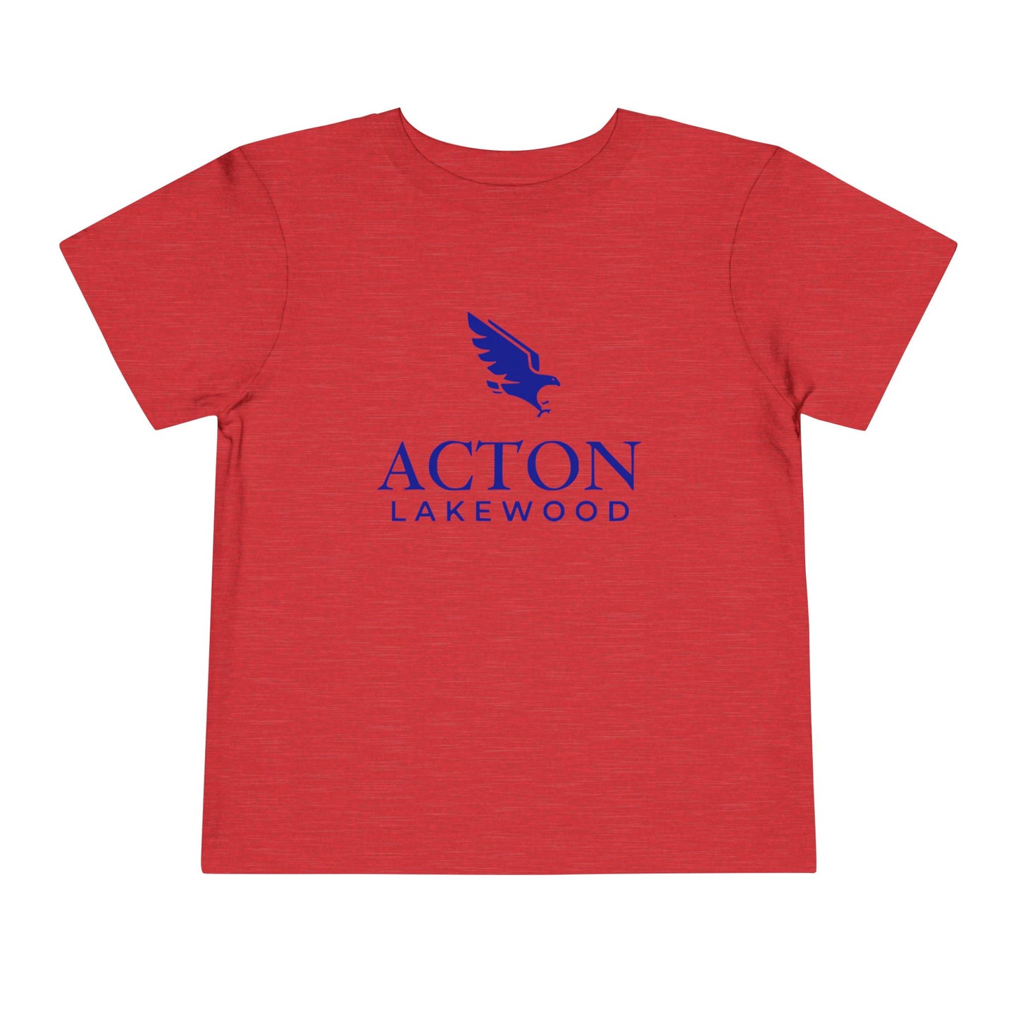 Acton Lakewood with Blue Logo Toddler Short Sleeve Tee