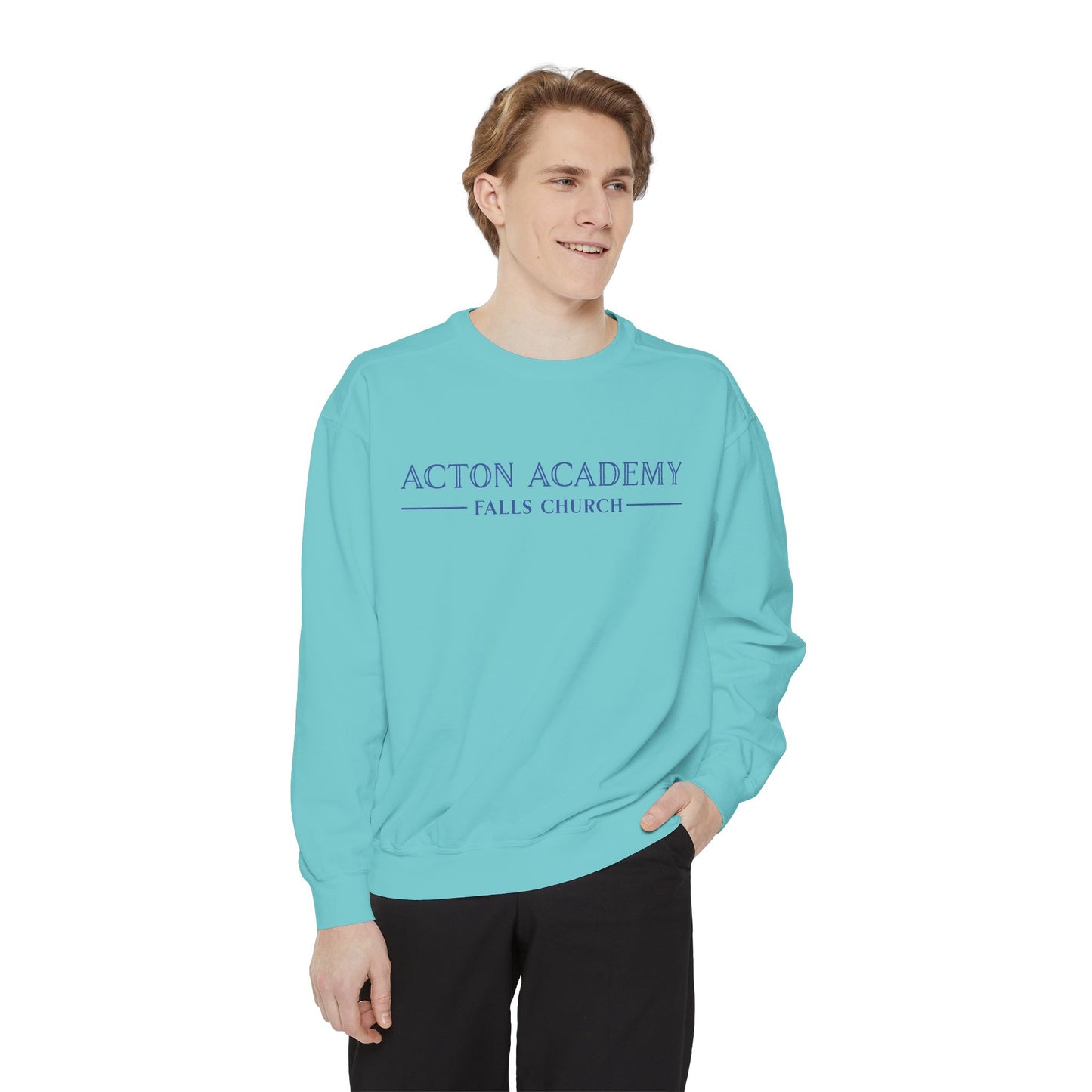 Acton Academy Falls Church Unisex Garment-Dyed Sweatshirt