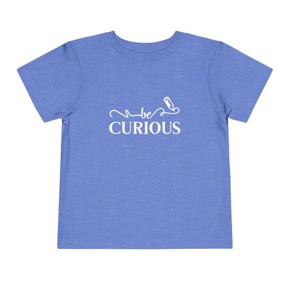 Be Curious with Acton Lakewood on Back Toddler Short Sleeve Tee