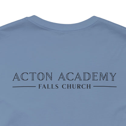 Guide definition with Falls Church on back Jersey Short Sleeve Tee