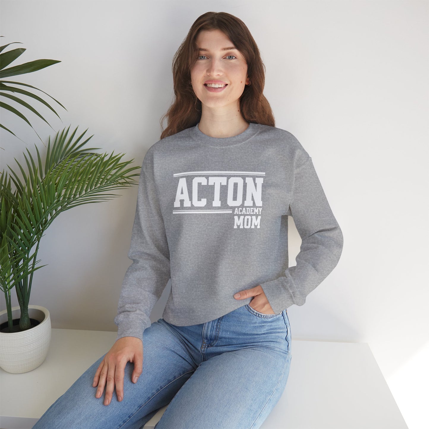 Acton Mom Unisex Heavy Blend™ Crewneck Sweatshirt