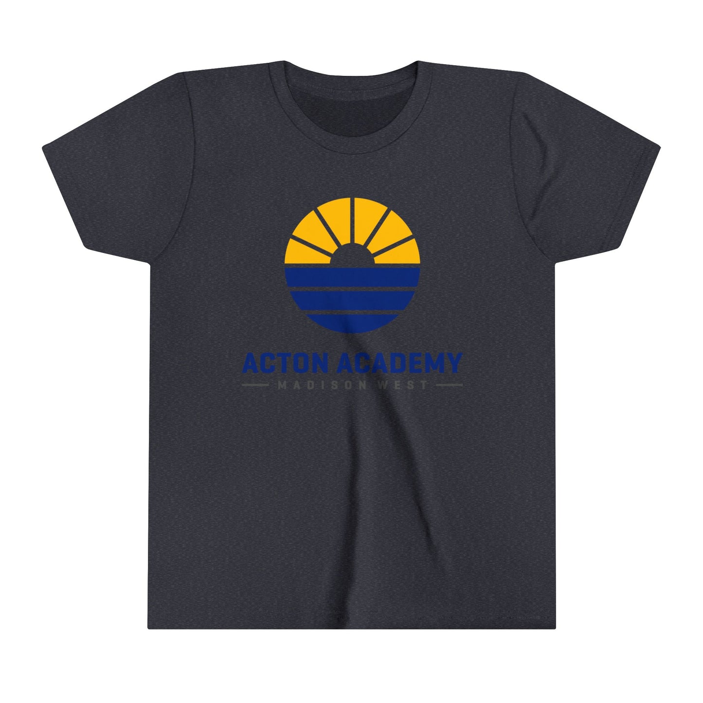 Acton Madison West blue/yellow Youth Short Sleeve Tee