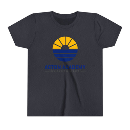 Acton Madison West blue/yellow Youth Short Sleeve Tee