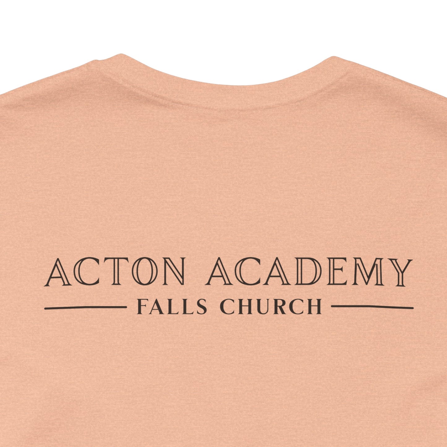 Guide definition with Falls Church on back Jersey Short Sleeve Tee