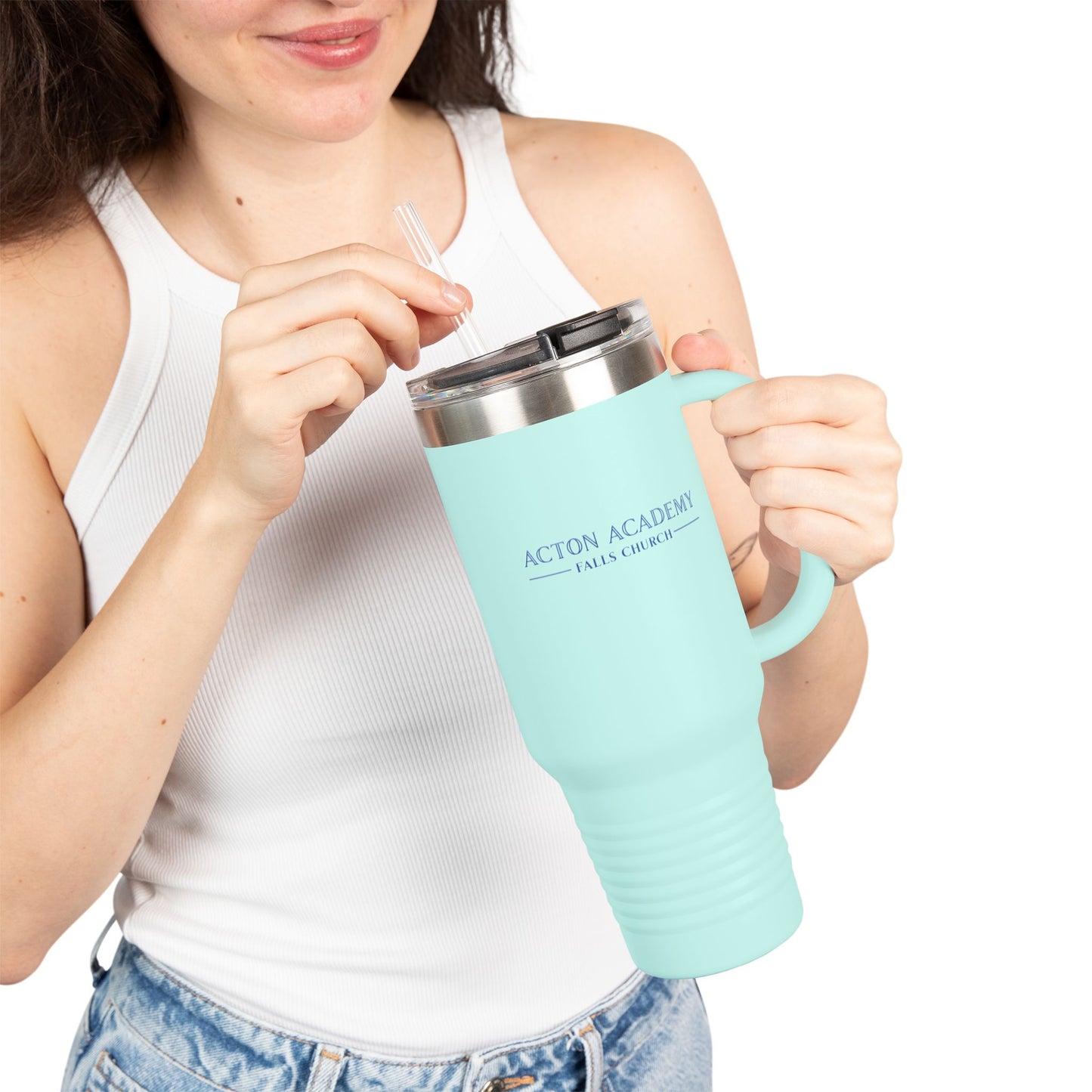 Acton Academy Falls Church Personalized Insulated Travel Mug, 40oz