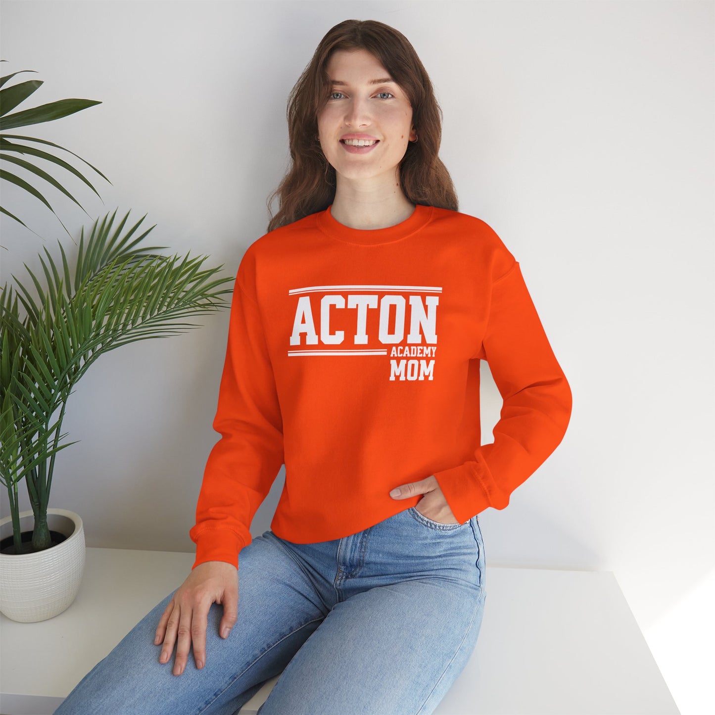 Acton Mom Unisex Heavy Blend™ Crewneck Sweatshirt