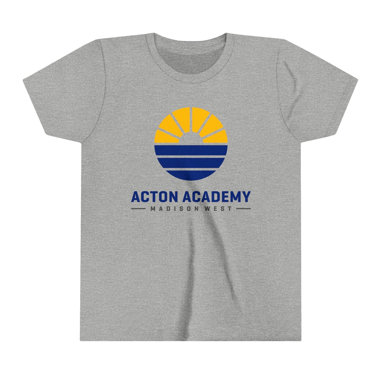 Acton Madison West blue/yellow Youth Short Sleeve Tee